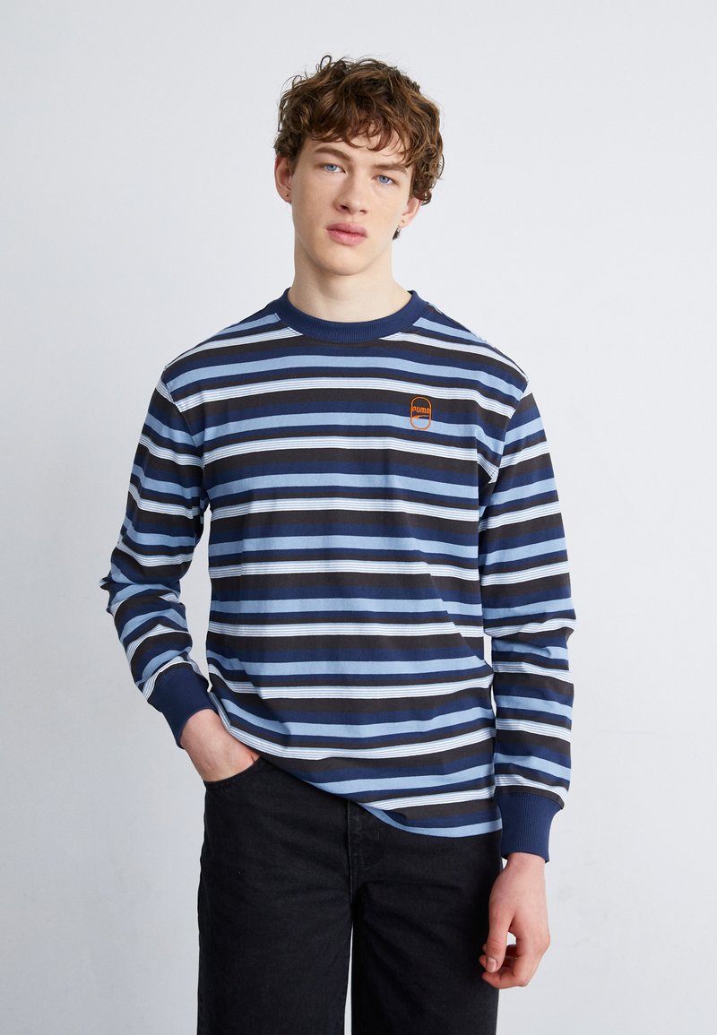 Puma DOWNTOWN TEE - Langarmshirt - zen blue/blau - Zalando.at