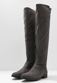 Anna Field Botas mosqueteras - grey