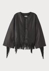 ZOENA - Lederjacke - black