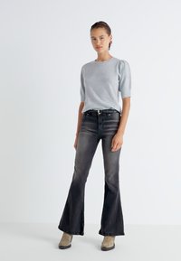 ONLY ONLRICA LIFE - Tricou cu imprimeu - light grey