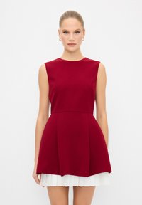 SLEEVELESS  - Freizeitkleid - claret red