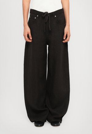 BRYNN DRAWSTRING TROUSER - Pantalones - chocolate/brown