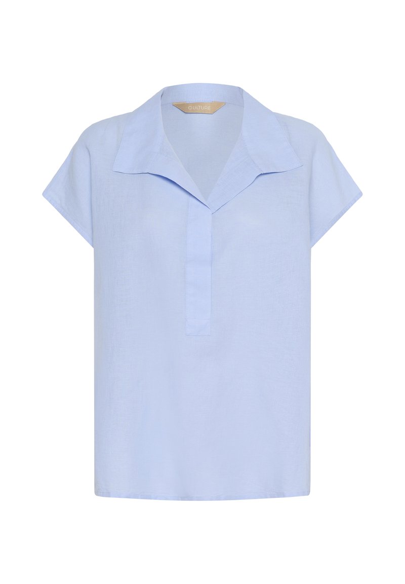 culture Blouse lichtblauw
