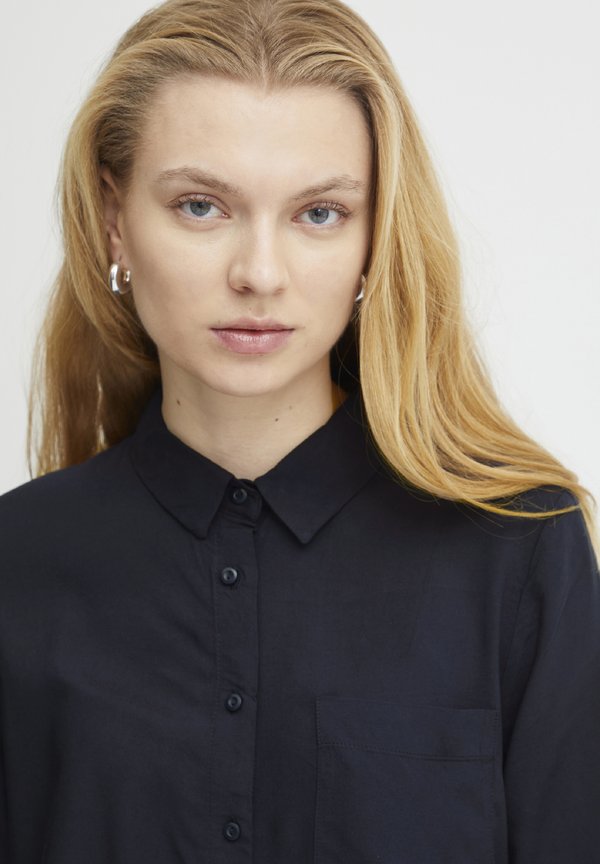 IHMain - Button-down blouse - total eclipse3