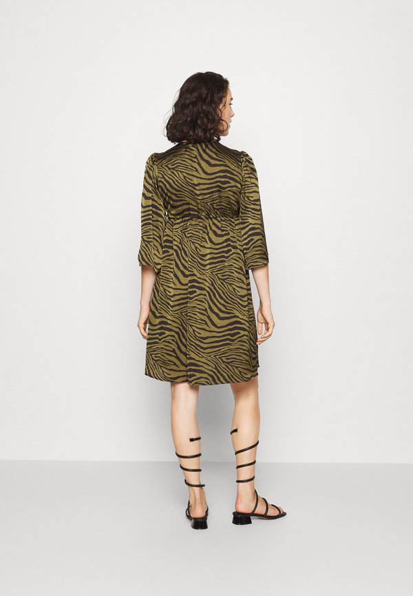 MLLEANDRA TESS 3/4 DRESS - Day dress - winter moss2