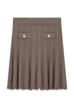 Guess, CARMEN FLARED SWTR SKIRT - Gonna a campana - beige