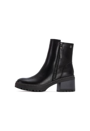 Botines con plataforma - black