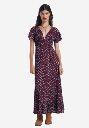 Maxi-jurk - bordeaux