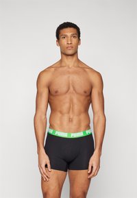 Puma EVERYDAY BASIC 2 PACK - Bokserbriefs - green/black