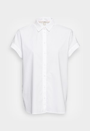 Button-down blouse - white