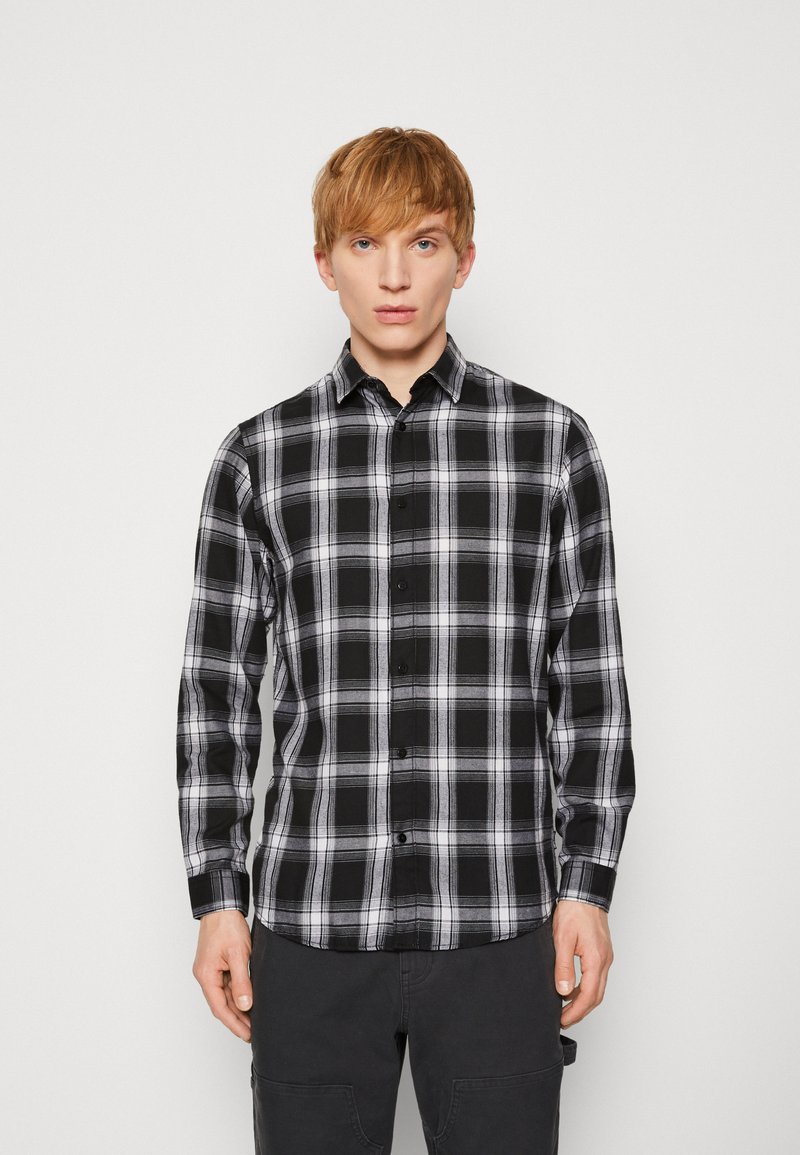 Jack Jones JCOORION Skjorta Black Detail svart Zalando se jack-jones-jcoorion-skjorta-black-detail-svart-zalando-se