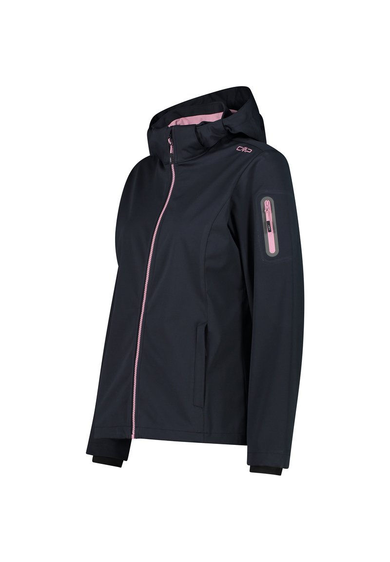 Cmp Woman Jacket Zip Hood Softshelljacke Cmp Damen Jacket Cmp