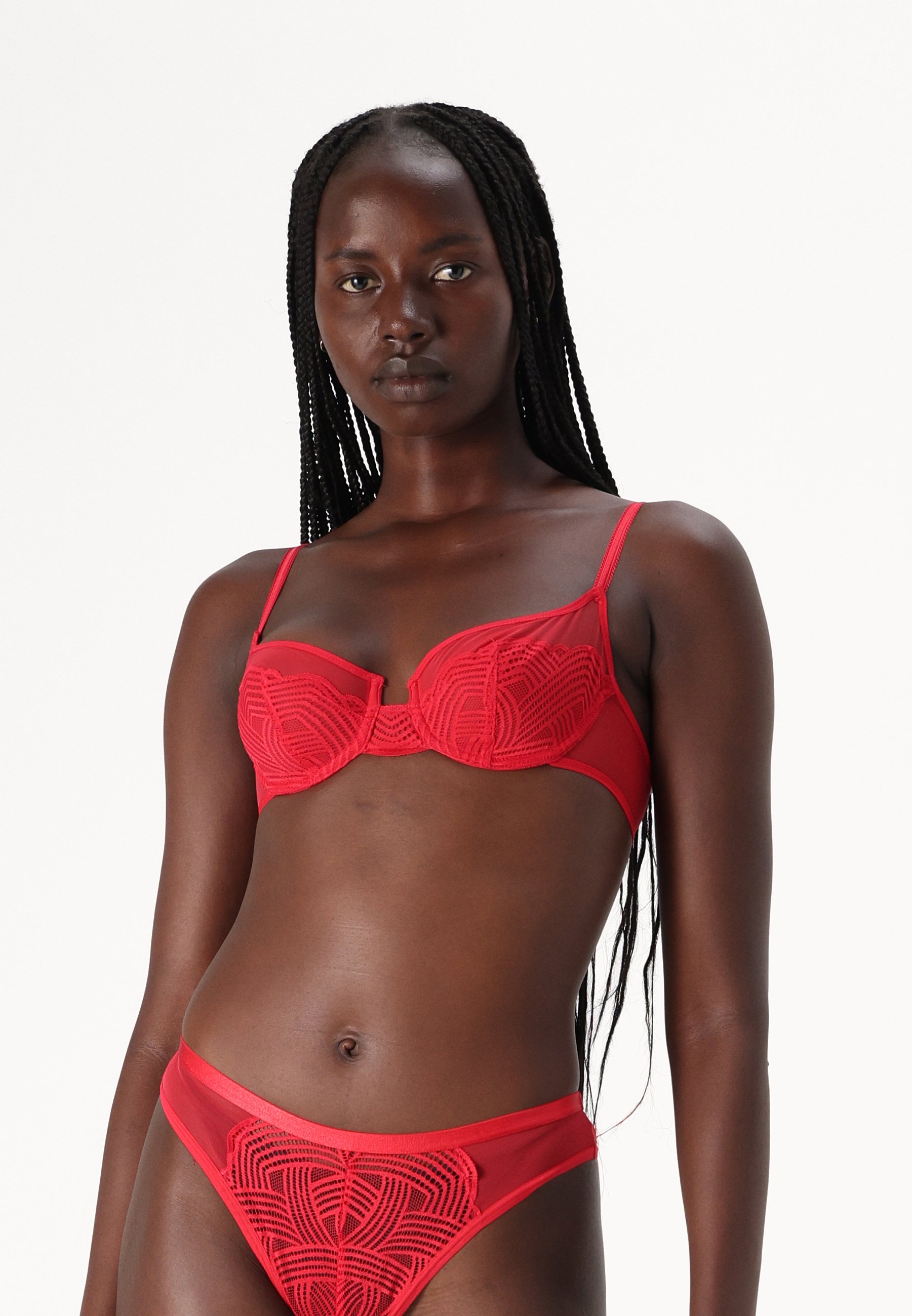 Soutien-gorge Triumph Tell Me Whum 85C - Neuf Avec étiquettes, Rouge, Push-up
