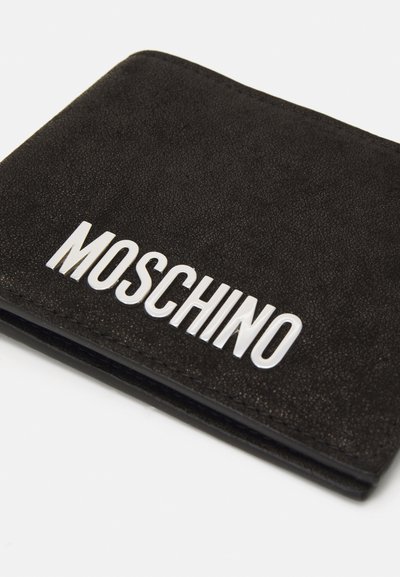 MOSCHINO PORTAFOGLIO UNISEX czarny