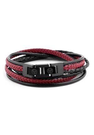 Armbånd - black red