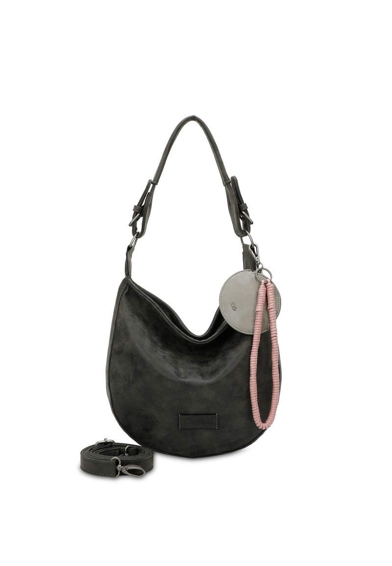 Fritzi aus Preußen Sumo01 Rub Mix Hobo Bag Black Idol