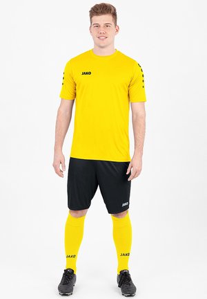 JAKO 2ER-PACK KURZARM RUNDHALS - T-Shirt print - gelb
