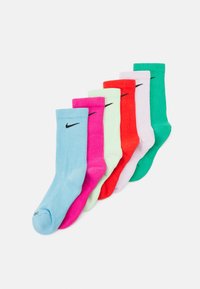 EVERYDAY PLUS CREW UNISEX 6 PACK - Chaussettes de sport - pink/barely grape/aquarius blue/vapor green