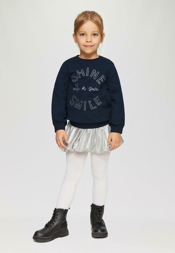 MIT SCHMUCKSTEINEN INSIDE BRUSHED - Sweatshirt