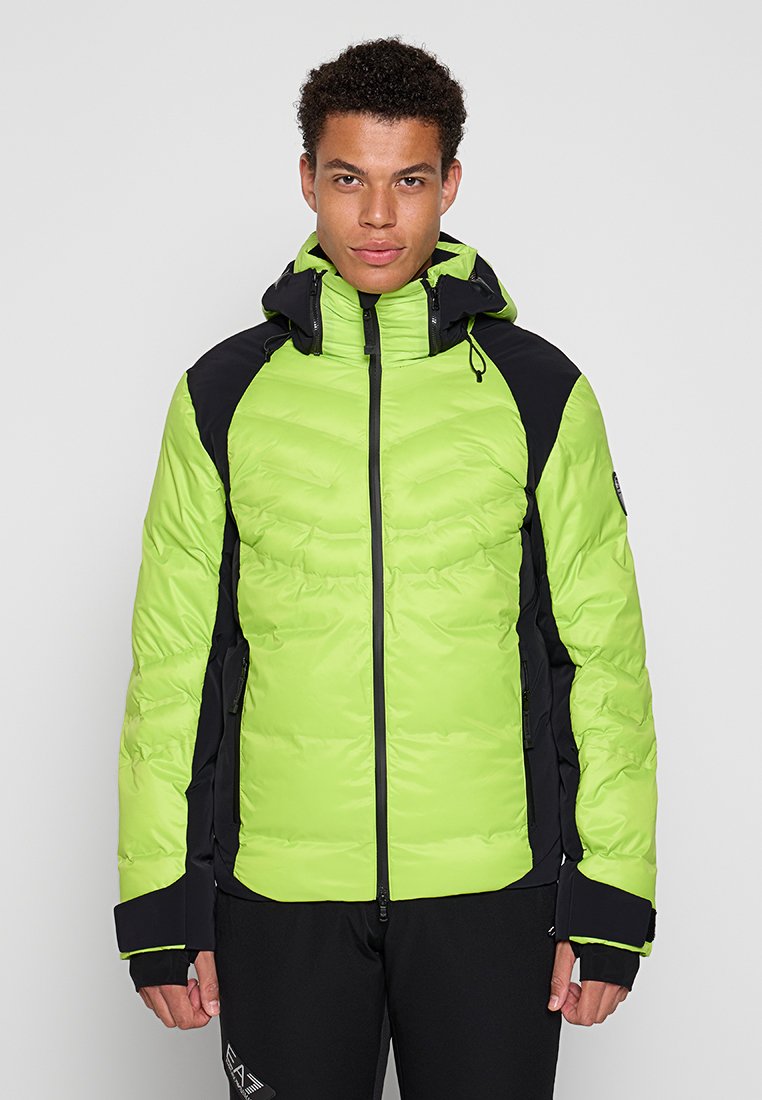 EA7 Emporio Armani Ski jas neongroen EA7 Emporio Armani Ski jas neongroen