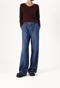 ONLY Tall Neule - dark red