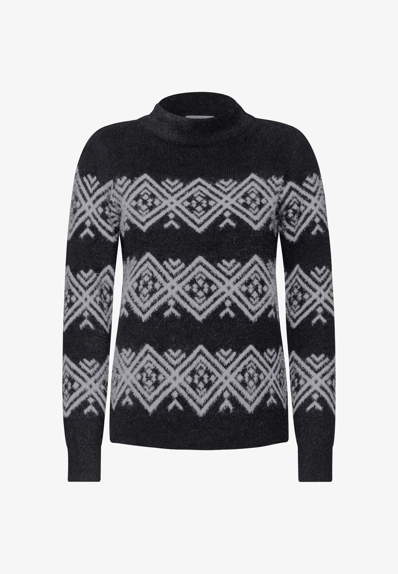 Cecil Strickpullover grau1