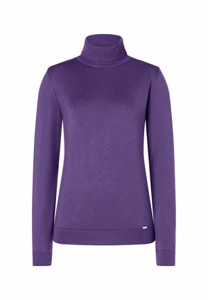 More & More TURTLENECK - Strickpullover - lila