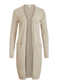 VIRIL LONG CARDIGAN - Neuletakki - natural melange