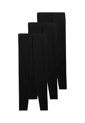 3PK RICH PLAIN  - Legging - black