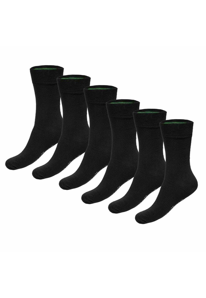 Bamboo Basics - 3 PACK - Sokken - green black, Vergroten