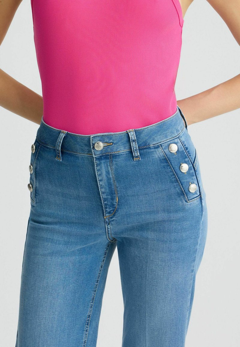 Haut En Soie à Sequins Liu Jo - Couleur Baies (lila), Taille L - Neuf Avec étiquettes