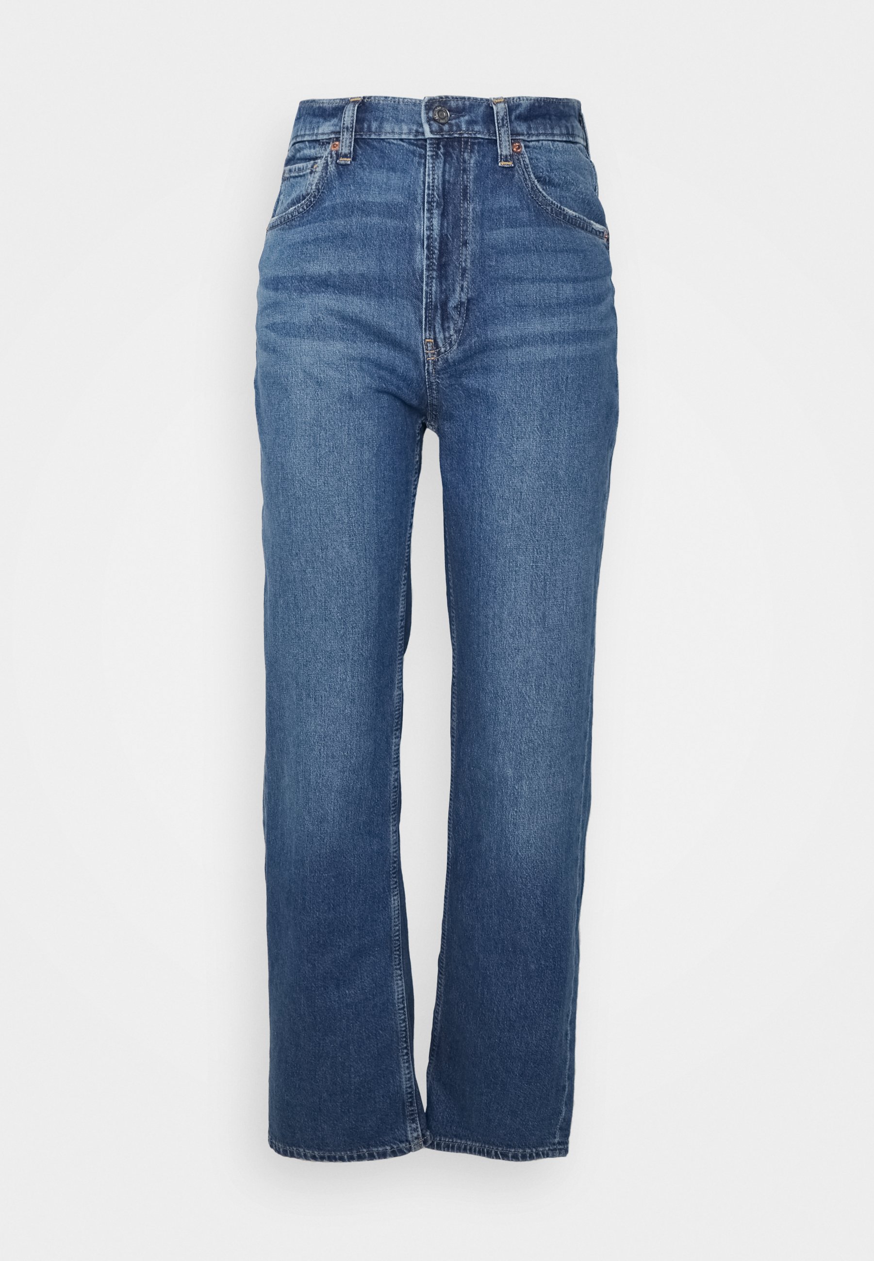 GAP LOOSE ERRIT - Straight leg jeans - medium indigo/blue denim - Zalando .co.uk