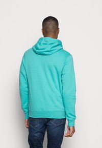 Nike Sportswear M CLUB HOODIE FZ BB - Camisola com fecho - washed teal/white