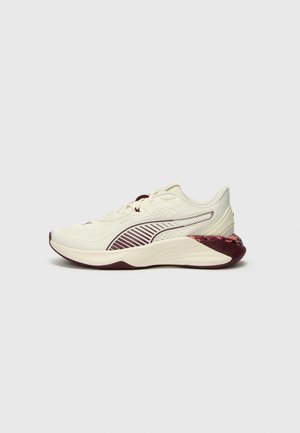 HYBRID FLORAL RIBBON - Training shoe - off white/bordeaux