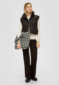 s.Oliver GESTEPPTER  - Shopper - schwarz