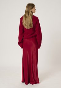 My Essential Wardrobe LONG  - Fustă maxi - burgundy red