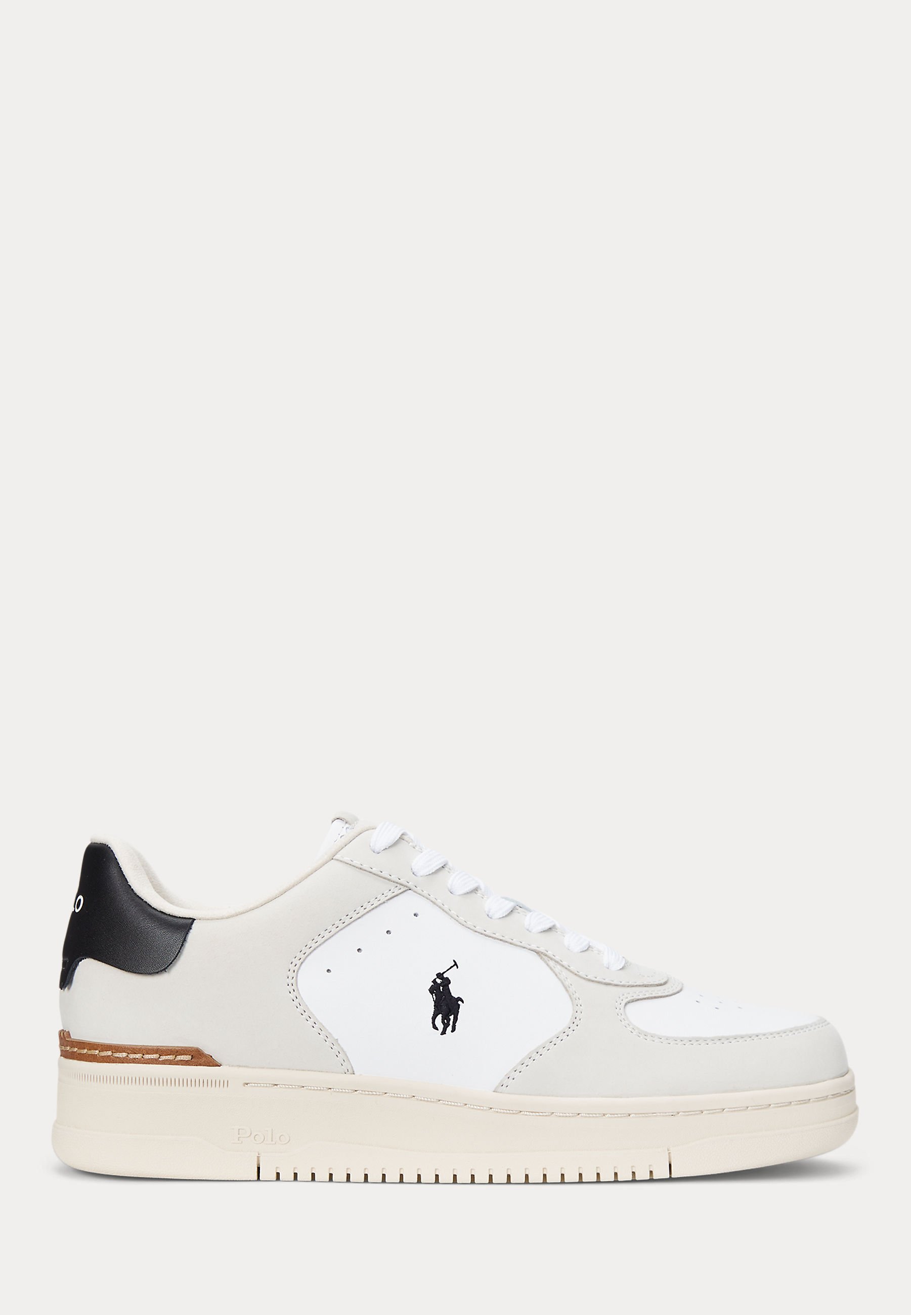 Polo Ralph Lauren MASTERS COURT SUEDE LEATHER TRAINER