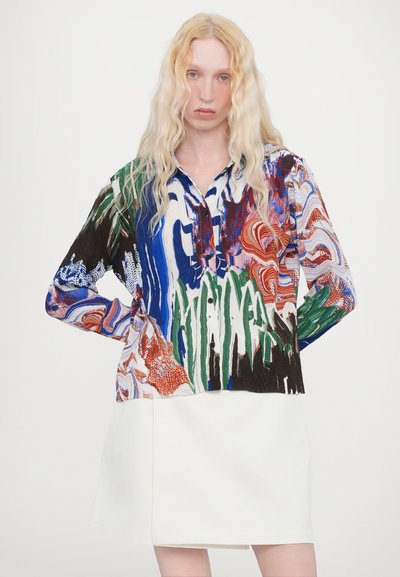 Soulland SKIRT - Denimová sukně - white