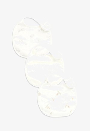 3 PACK - Bib - white grey character