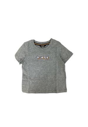 E. PETE CLOUDY - T-shirt con stampa - grey mel