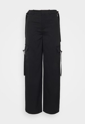 DRYKORN YOUNG - Cargobukse - black