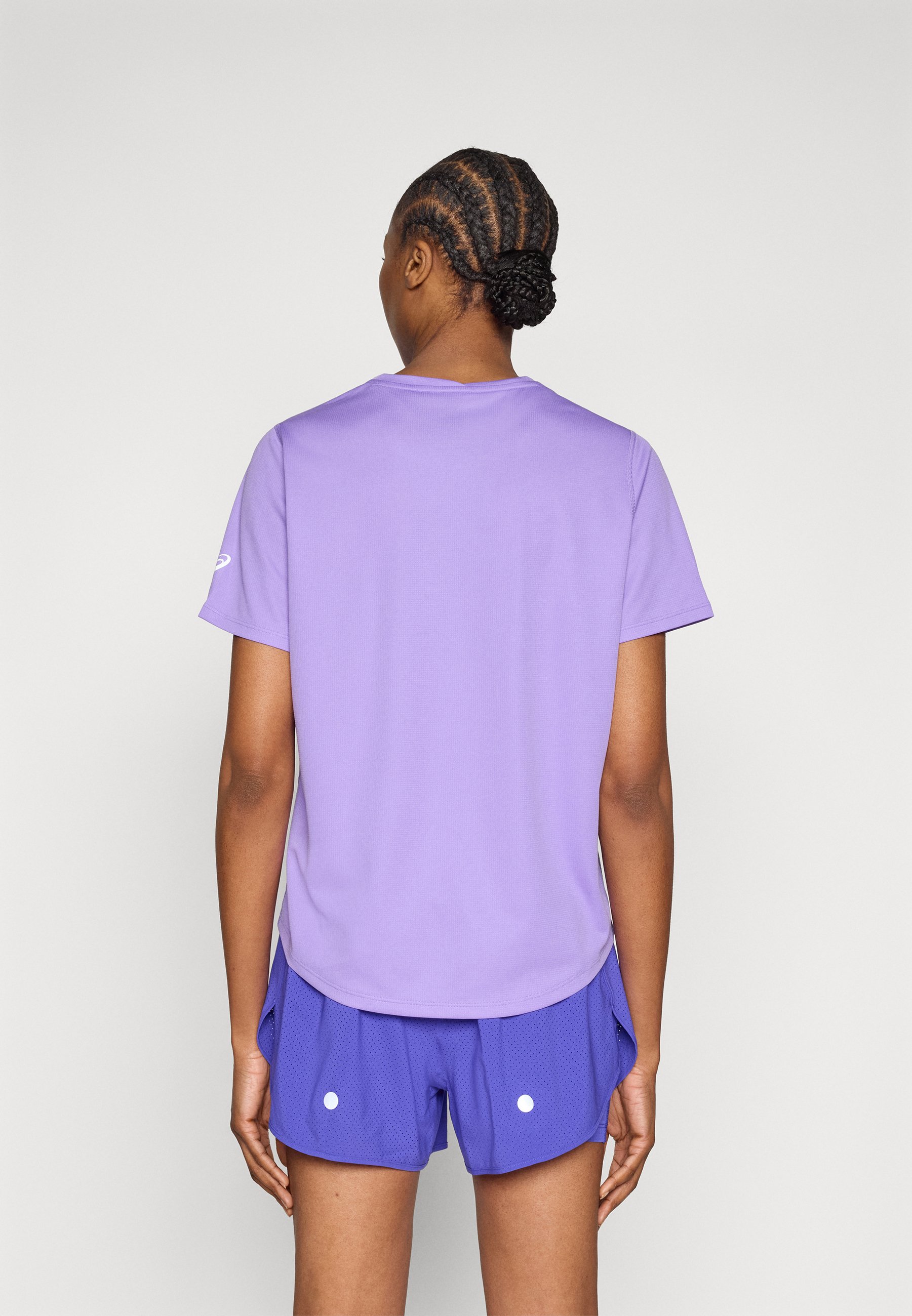 ASICS FUJITRAIL LOGO - Sports T-shirt - amethyst/lilac - Zalando.co.uk