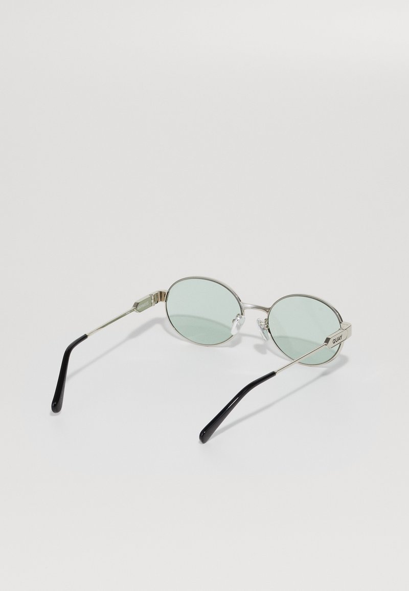QUAY AUSTRALIA ANYWAYS - Sunglasses - silver-coloured/moss  display picture 1