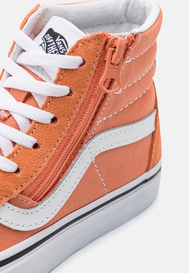 vans montante orange
