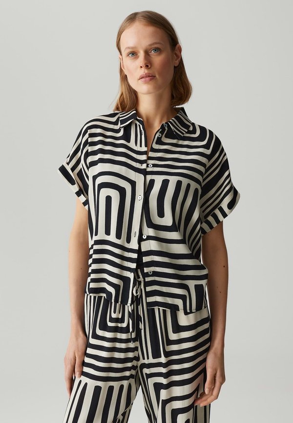 Hemdbluse - natural glaze