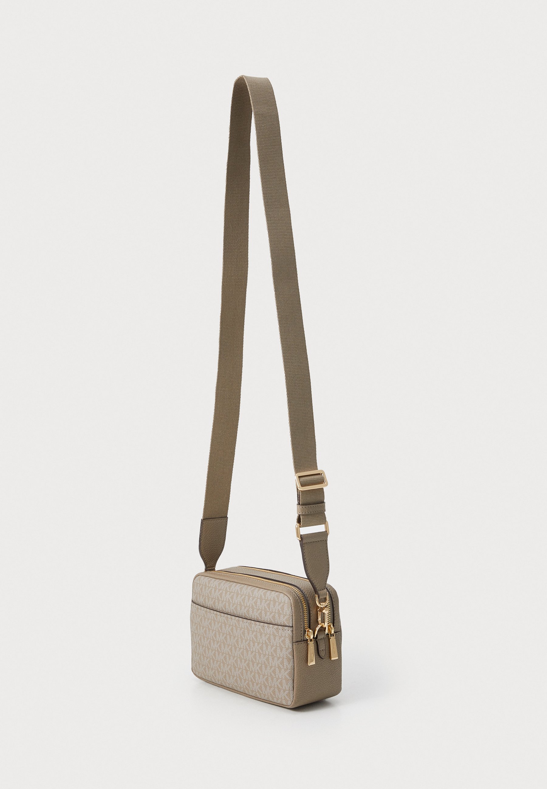 MICHAEL KORS＊TWICE ダヒョン着用＊BRYANT レザー カメラバッグ MICHAEL Michael Kors BRYANT - Torba na ramię/tan - Zalando.pl