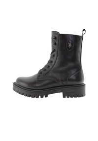 KARMA - Plateaustiefelette - blk