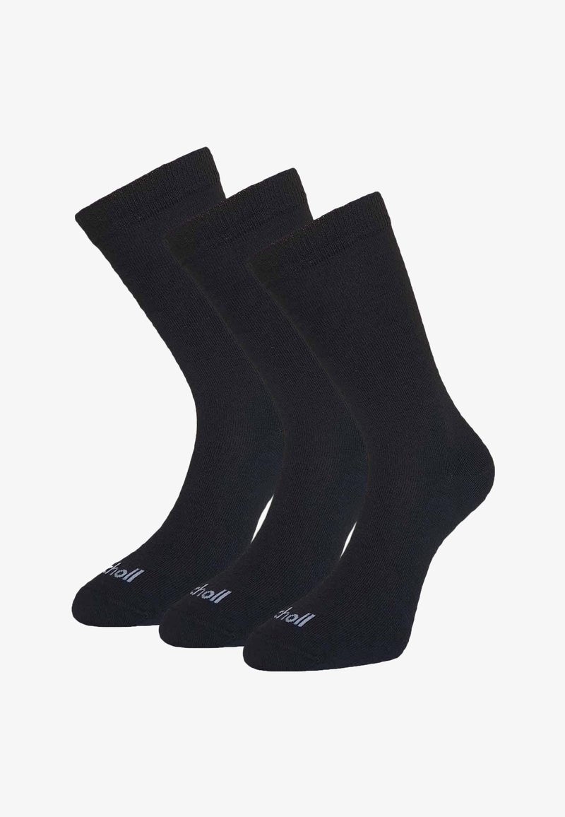 Dr. Scholl's Women Advanced Relief Blisterguard - 2 & 3 Pair Packs Non-binding Cushioned Moisture Management Socks, Black, 4-10 US Dr. Scholl's Women Advanced Relief Blisterguard - 2 & 3 Pair Packs Non-binding Cushioned Moisture Management Socks, Black, 4-10 US