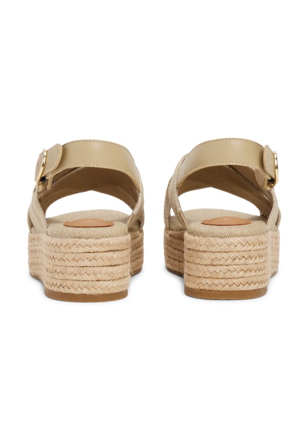 Platform sandals - horseradish2