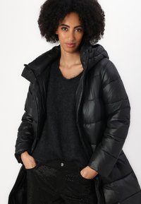 Calvin Klein Jeans PADDED FITTED JACKET - Žieminis paltas - black
